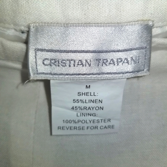 Cristian Trapani linen cropped pants - Picture 6 of 11